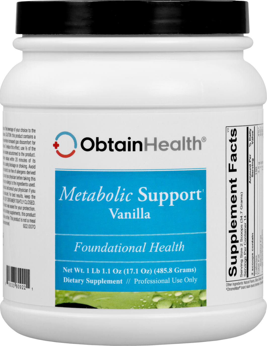 Metabolic Support Vanilla